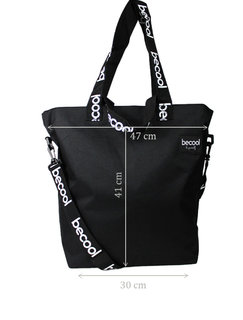 Válltáska BeCool fekete-2 Válltáska BeCool fekete-2