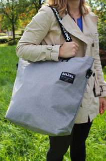 Válltáska BeUniq szürke-4