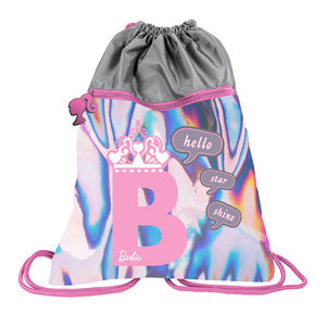 Barbie hátsó táska holografikus szolid-1