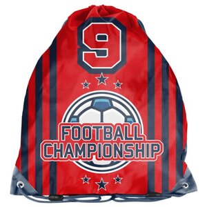 Hátizsák Football piros-1