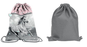 Lóhátas táska szürke egyszínű-3