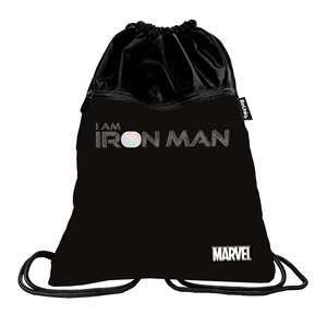 Iron Man fekete kemény hátú táska-1
