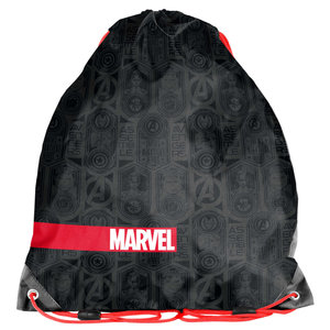 Hátsó táska Marvel logo fekete-1