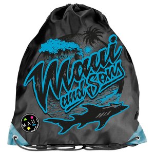 Tornazsák Maui and sons fekete-kék-1