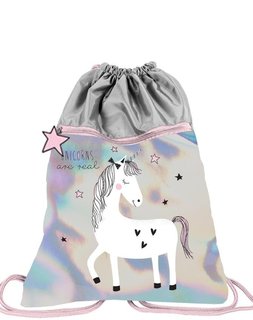 Tornazsák Unikornis, holografikus-1