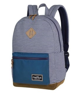 Iskolai hátizsák Grasp Canvas Stripes-1