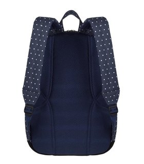 Iskolai hátizsák Grasp Navy blue dots-3