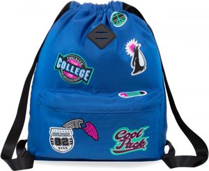 Hátizsák Urban Denim badges-1