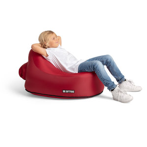 Felfújható szék gyerekeknek piros-3