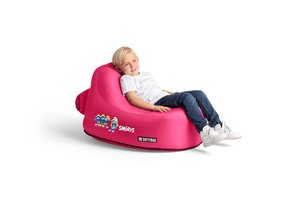 Felfújható szék gyerekeknek Törpök rózsaszín-1