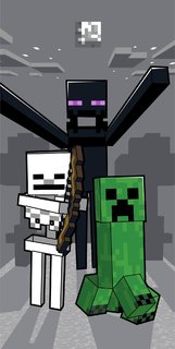 Minecraft Mob támadás törölköző-1
