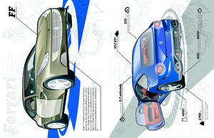 FERRARI, cestné autá – Kniha samolepiek-4