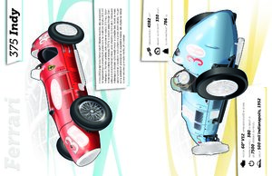 FERRARI, športové autá – Kniha samolepiek-3