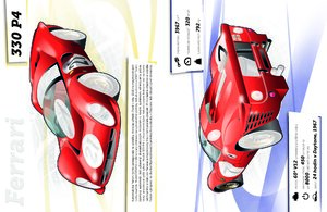 FERRARI, športové autá – Kniha samolepiek-4