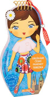 Oblékáme české panenky TEREZKA – omalovánky-1
