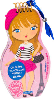 Oblékáme francouzské panenky - EMMA-1