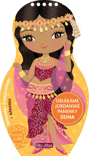 Oblékáme jordánské panenky ZEINA – Omalovánky-1