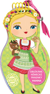 Oblékáme německé panenky HANNA – Omalovánky-1