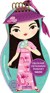 Oblékáme vietnamské panenky NGOC – Omalovánky-1