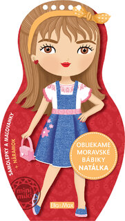Obliekame moravské bábiky NATÁLKA – Maľovanky-1