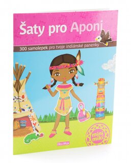 Šaty pro Aponi - kniha samolepek-1