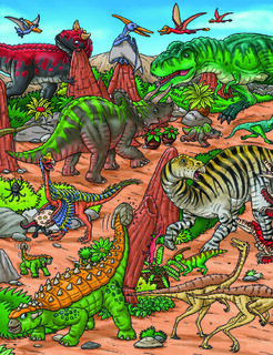 Velká knížka DINOSAUŘI pro malé vypravěče-4