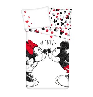 Ágyneművel együtt Mickey és Minnie Love 04-1