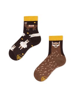 Gyermek zokni Fluffy alpaca kids 31-34-1