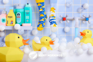 Klasszikus zokni Bath ducks 35-38-2
