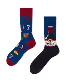 Klasszikus zokni Cabernet sockvignon 35-38-1
