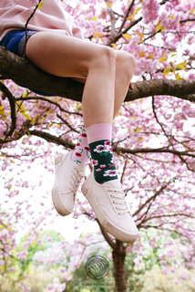 Klasszikus zokni Cherry blossom 39-42-2