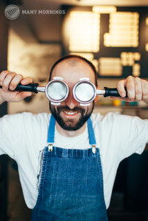 Ponožky klasik Dark espresso 39-42-4