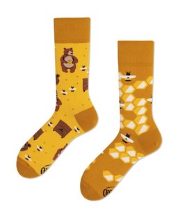 Klasszikus zokni Honey bear 39-42-1