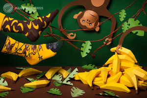 Klasszikus zokni Monkey business 39-42-2