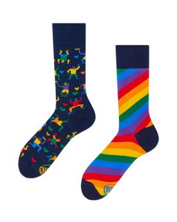 Klasszikus zokni Over the rainbow 39-42-1