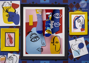 Klasszikus zokni Picassocks 43-46-2