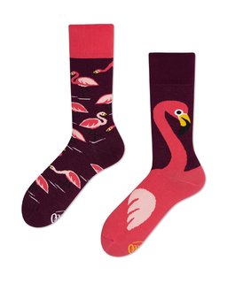 Klasszikus zokni Pink flamingo 39-42-1