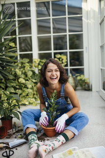 Ponožky klasik Plant lover 43-46-2