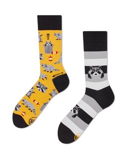 Ponožky klasik Raccoon bandit 43-46-1