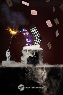 Klasszikus zokni The magician 35-38-2