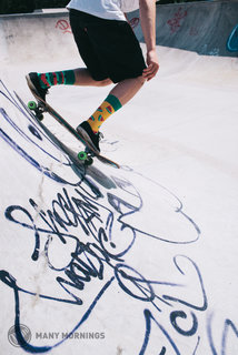 Klasszikus zokni Watermelon splash 43-46-2