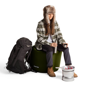 Felfújható zsák raklap zöld-3