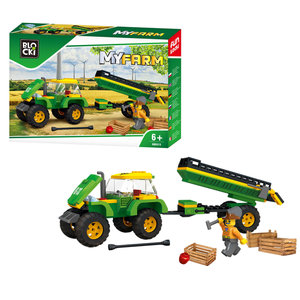 Építőkészlet Blocki My Farm Traktor-1