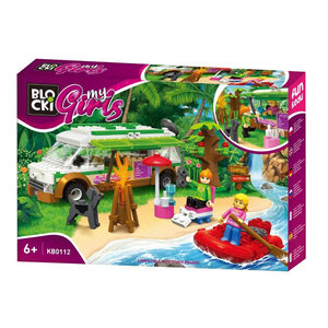 Építőkészlet Blocki My Girls Jungle-5