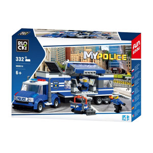 Építőkészlet Blocki My Police Egy kamion-5