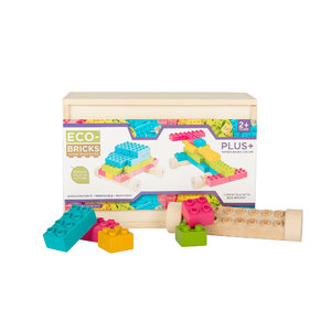 Eco-bricks Plus 48 színes kocka-3