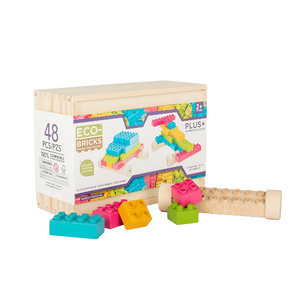 Eco-bricks Plus 48 színes kocka-4