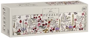 Puzzle panoramic 1000 Flowers 1-1