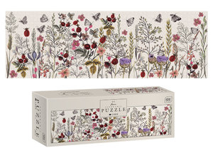 Puzzle panoramic 1000 Flowers 1-4