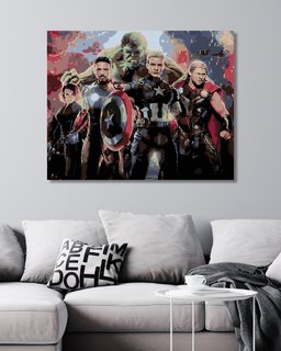 Festék a számok szerint Avengers Endgame-2